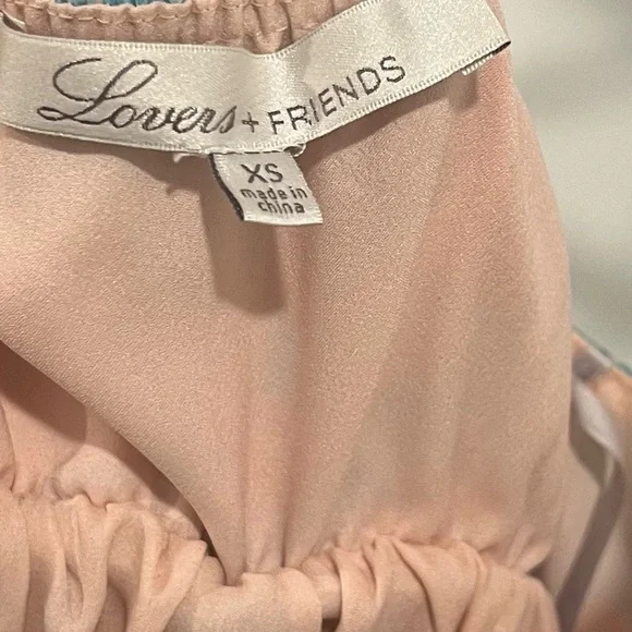 Lovers + Friends Womens XSmall Meet Me At Sunset Babydoll Dress Revolve Floral - Picture 5 of 5